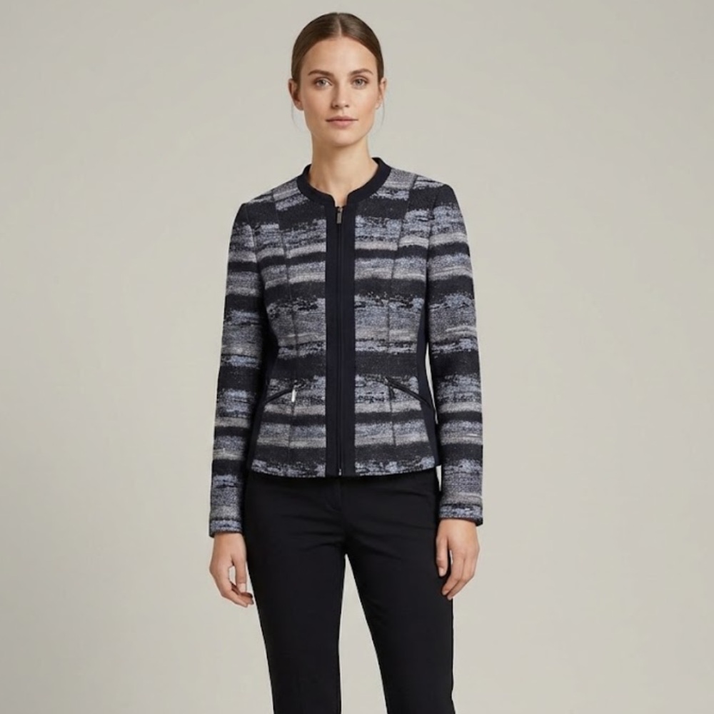 NWOT Gerry Weber Tweed Blazer - Picture 2 of 13